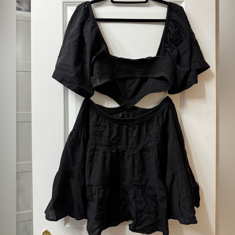 Free People Cross of Sunlight Mini in Black (L) - Picture 3 of 4